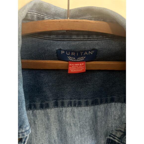 Demin button down - Picture 4 of 5